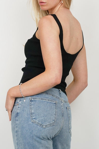 Sweewe Knit Cami Black