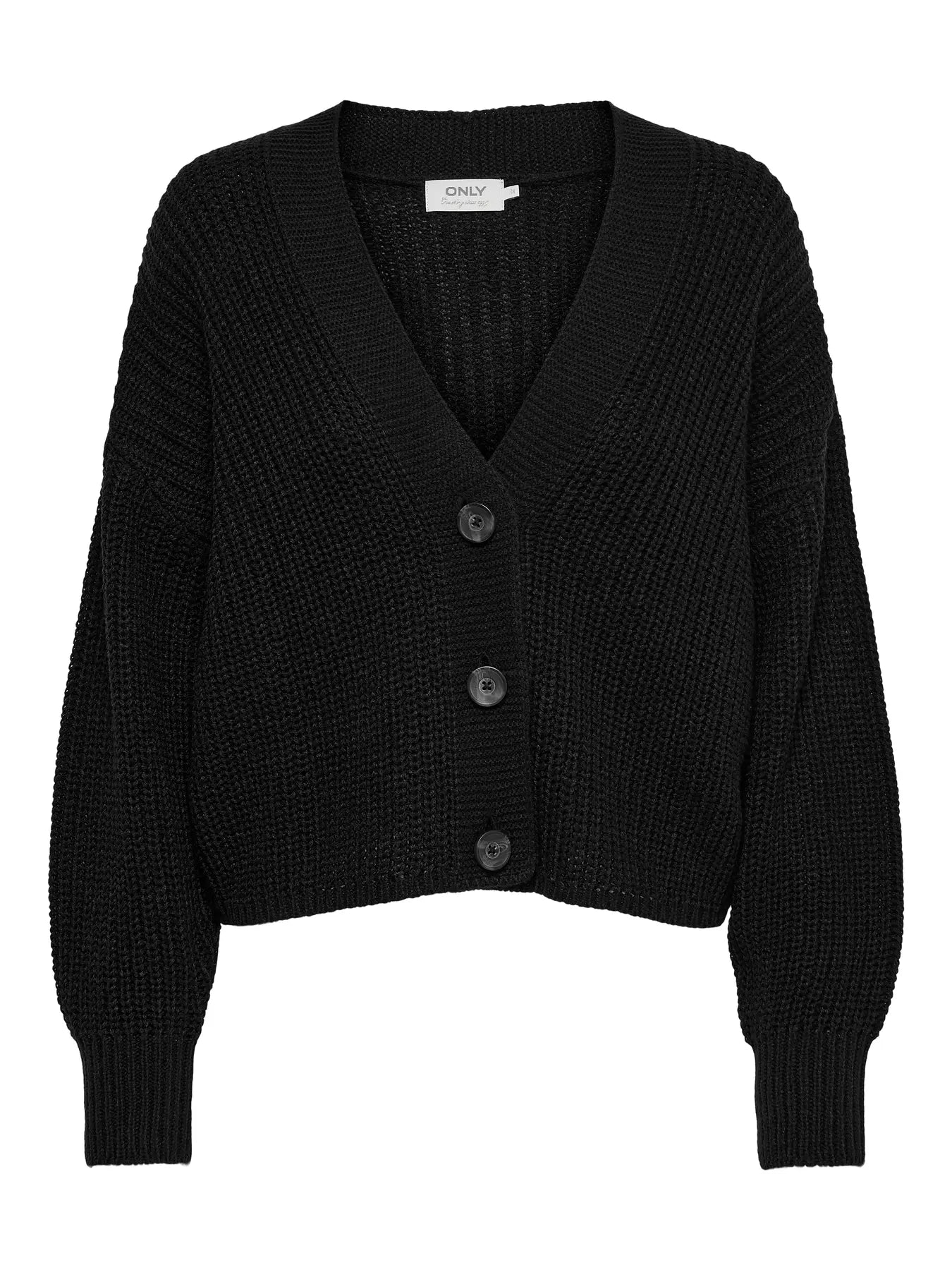 Cropped Cardi Black