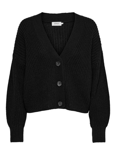 Cropped Cardi Black