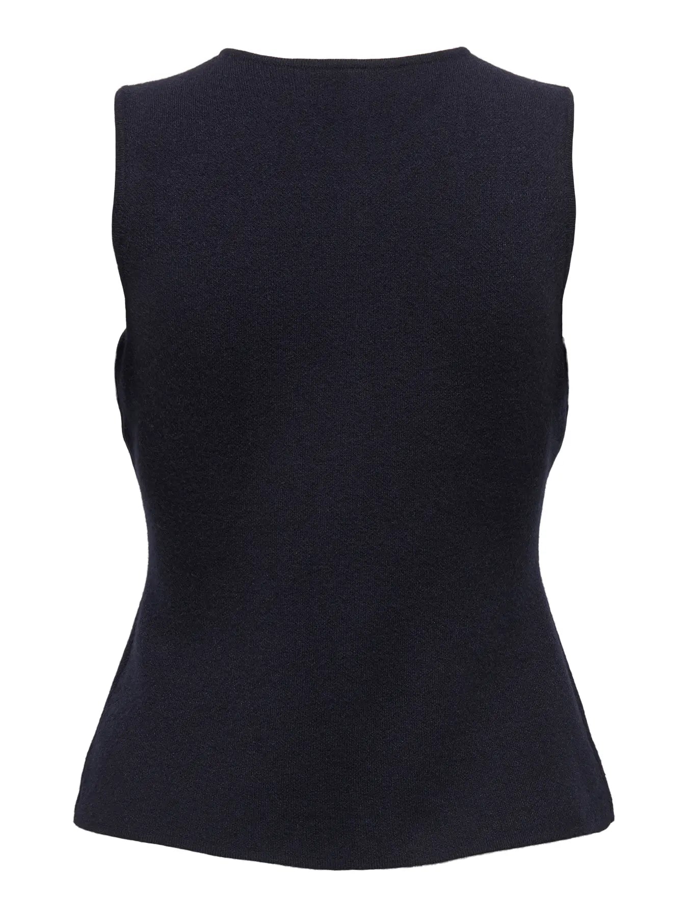 Ibi Knit Waistcoat Black