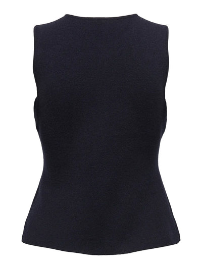 Ibi Knit Waistcoat Black