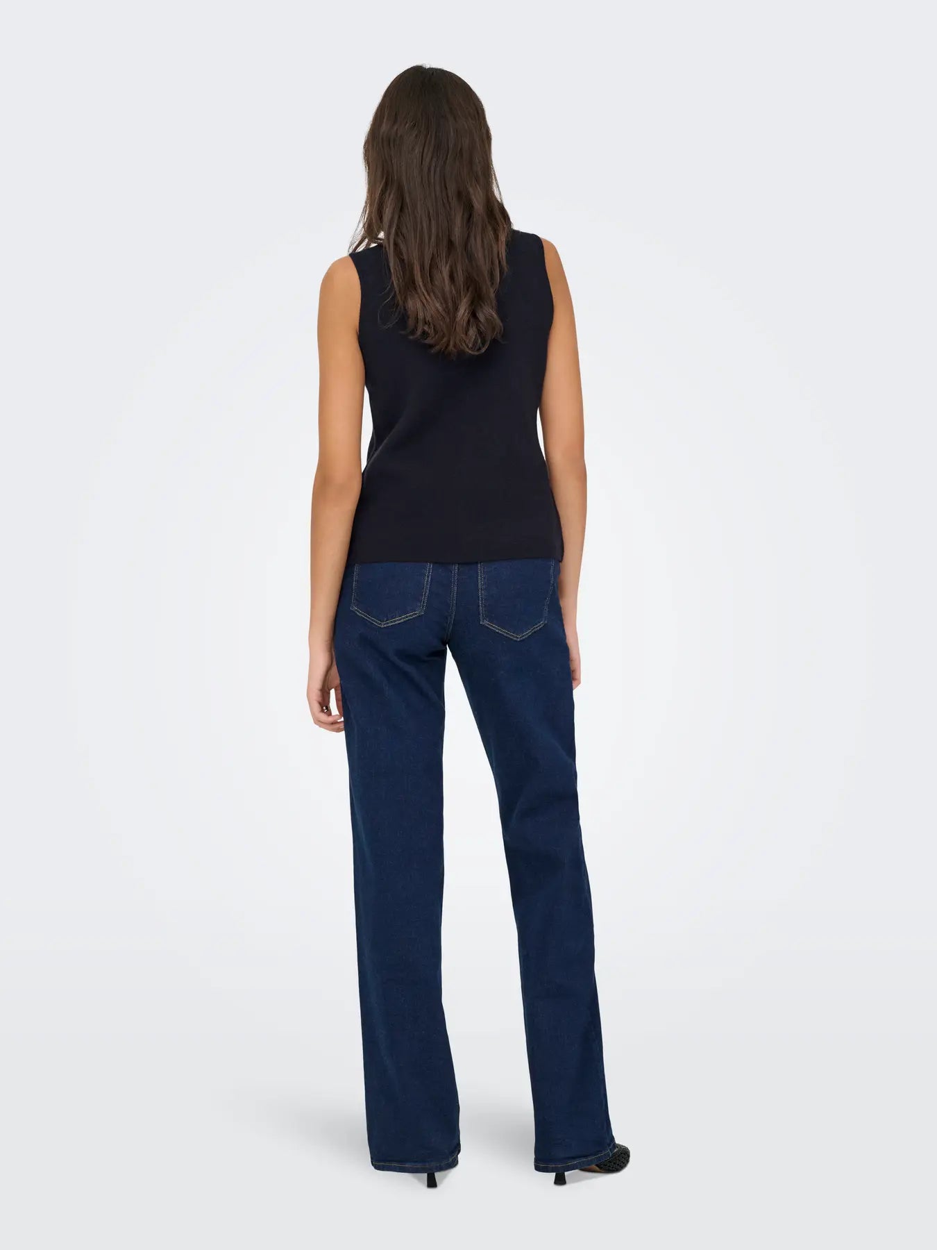 Ibi Knit Waistcoat Black