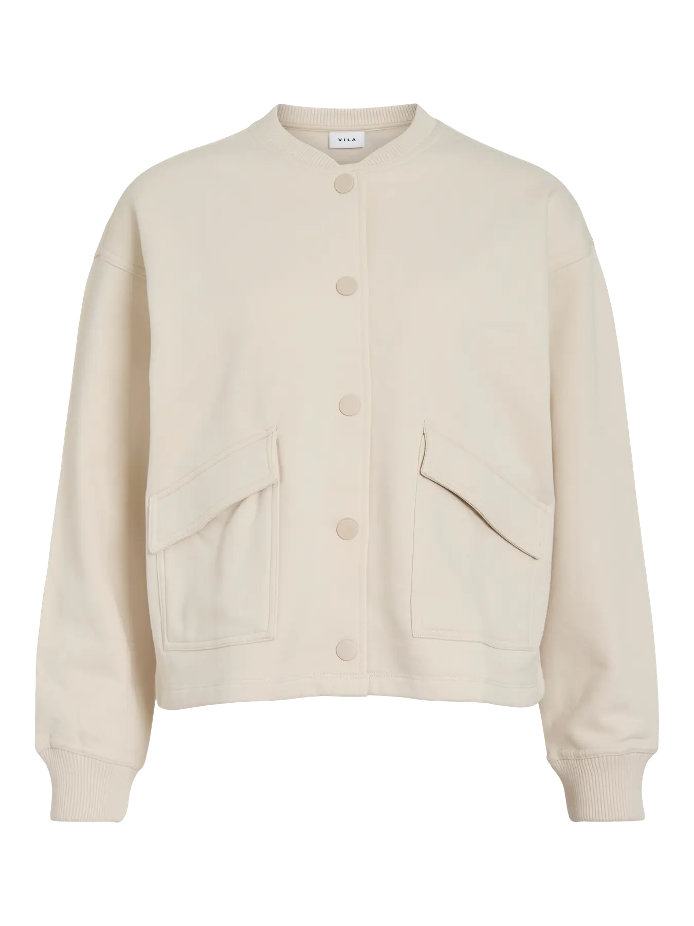 Odessia Jersey Jacket Cream