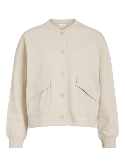 Odessia Jersey Jacket Cream