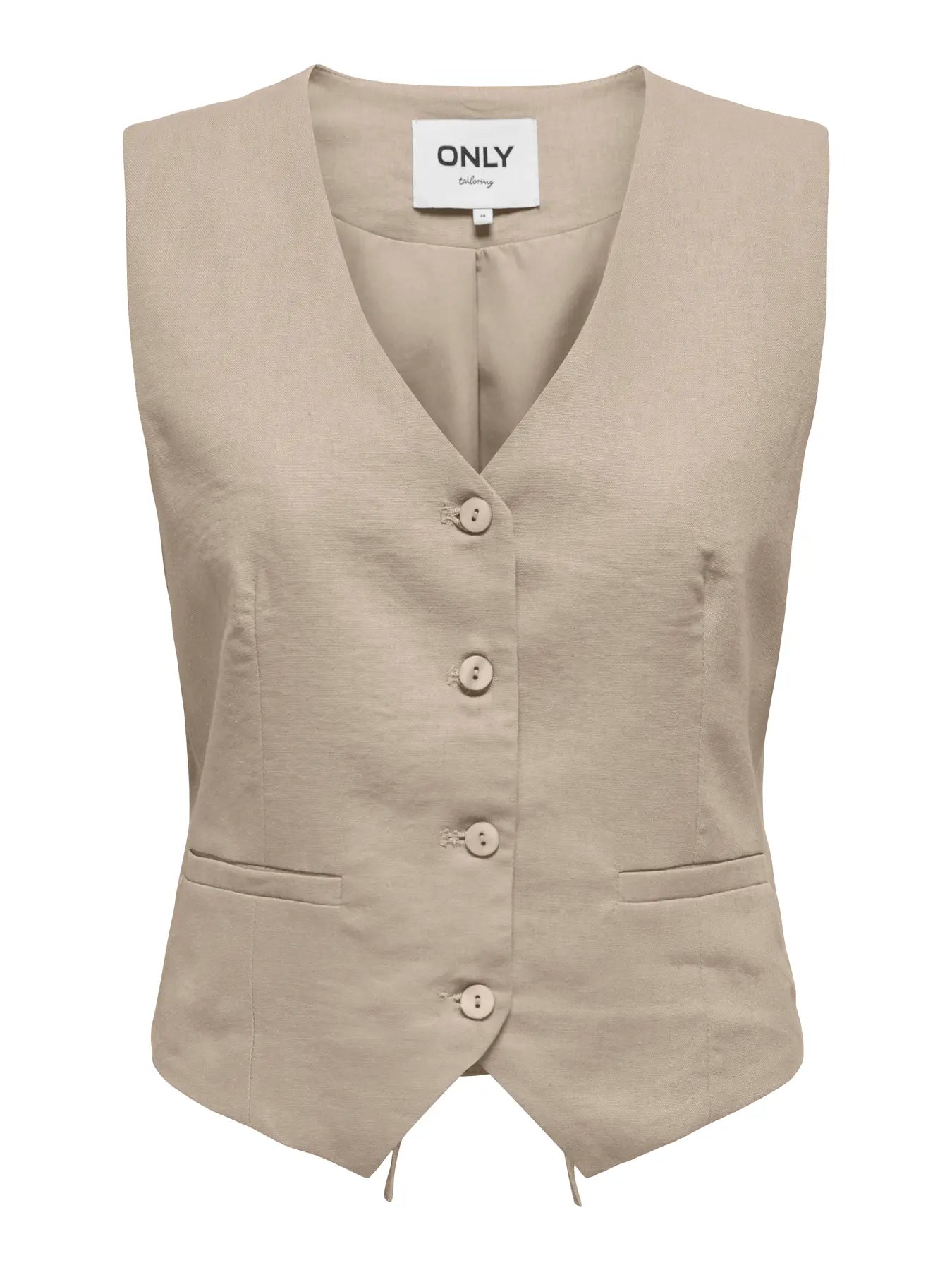 Caro Linen Waistcoat