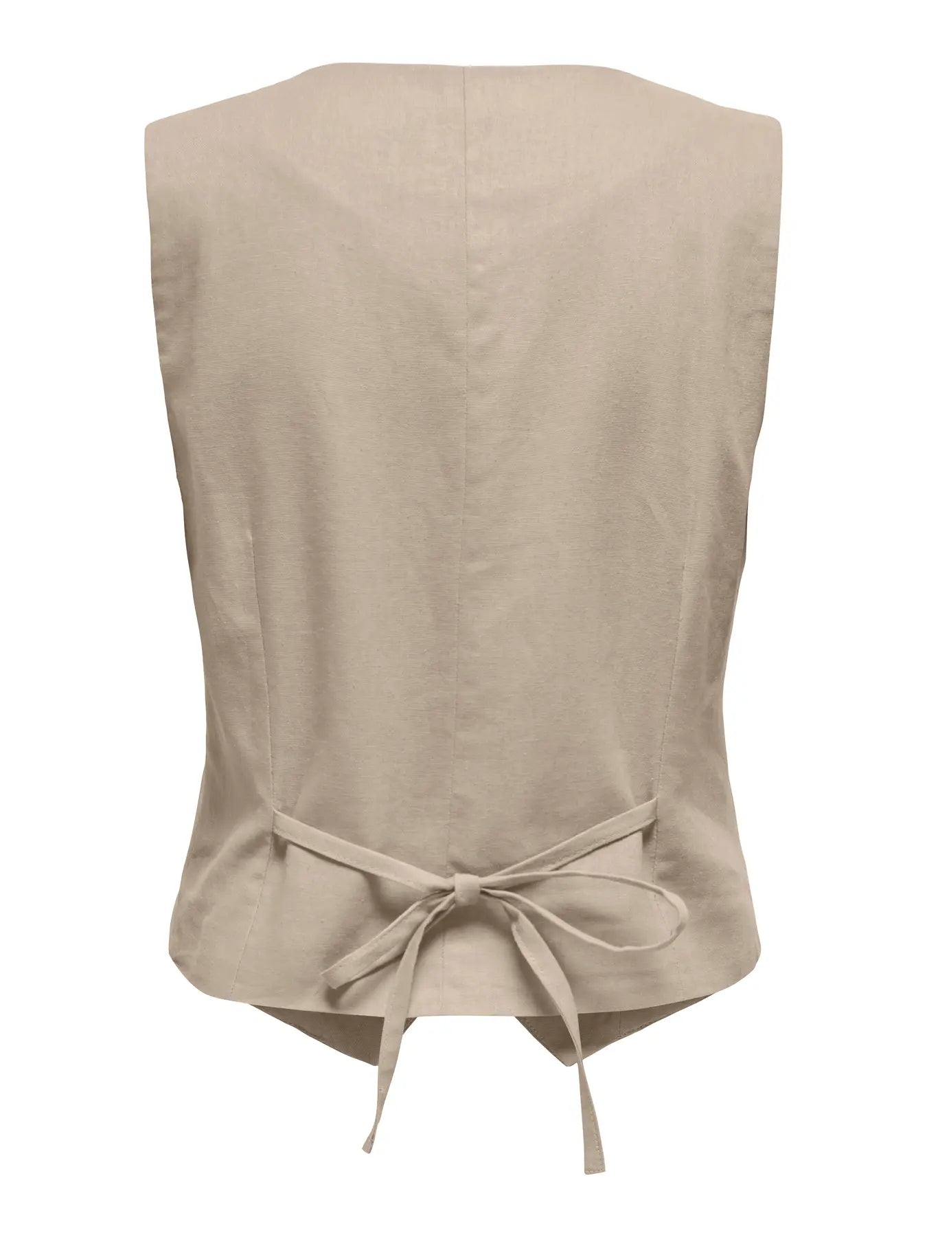 Caro Linen Waistcoat