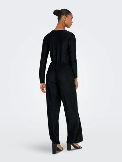 Rich Sparkle Jumpsuit Black
