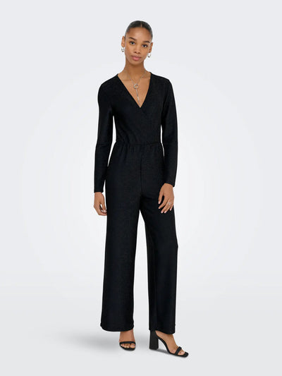 Rich Sparkle Jumpsuit Black