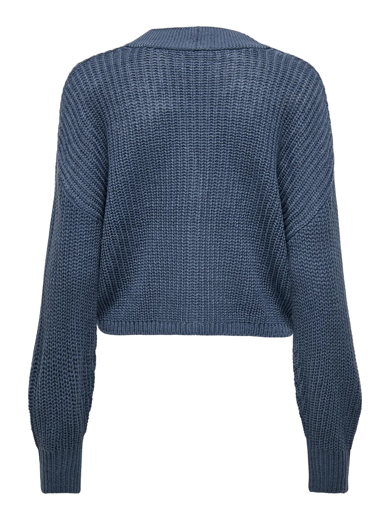 Cropped Cardi Indigo