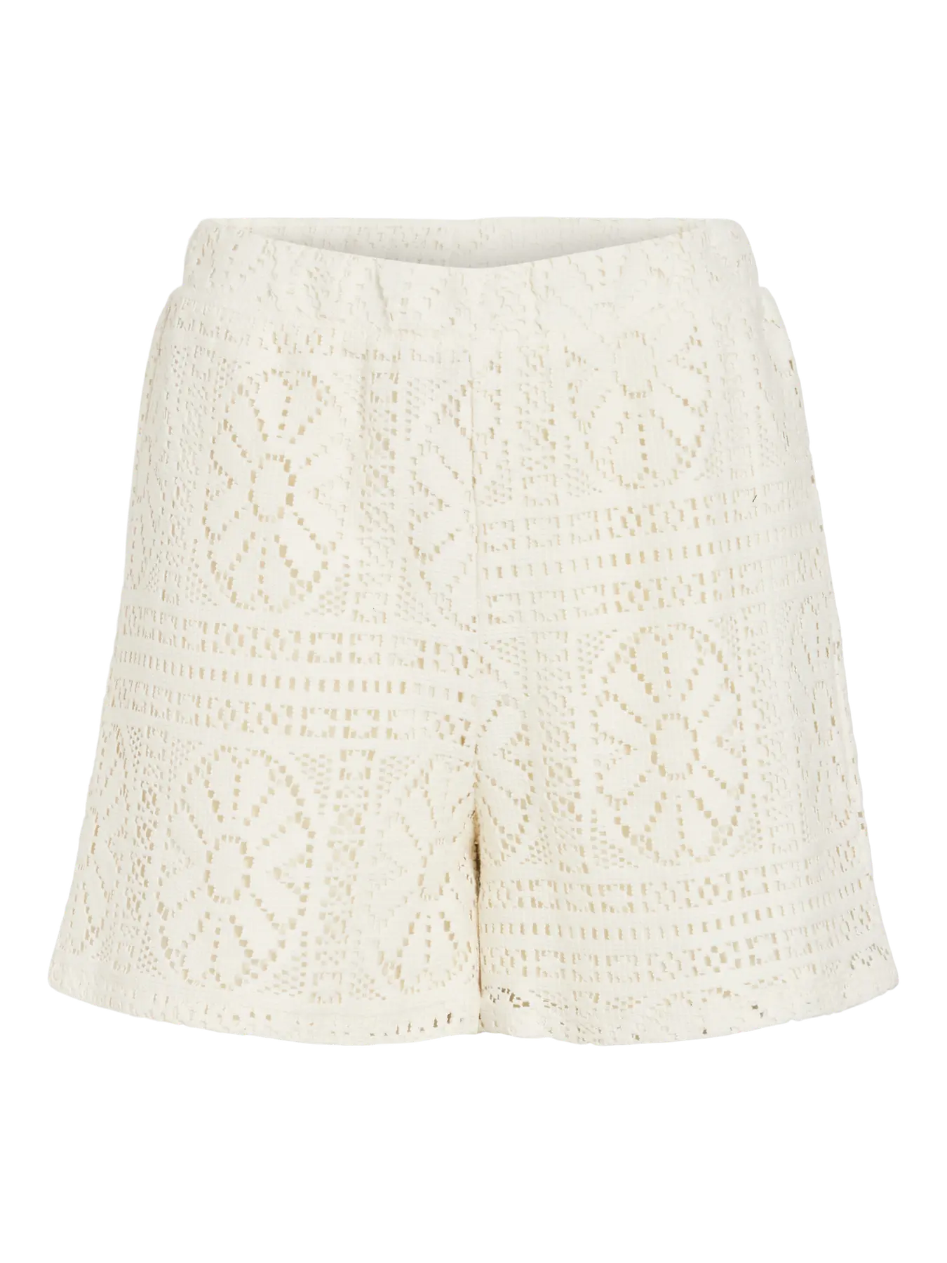 Crochet Shorts Cream
