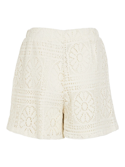 Crochet Shorts Cream