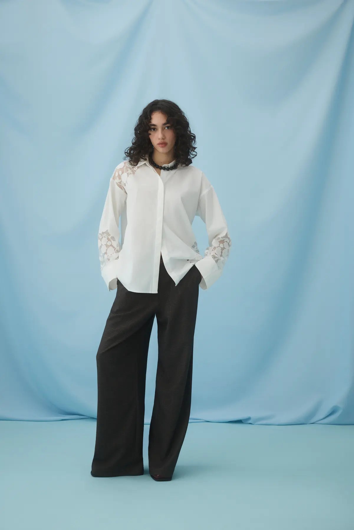 Camina Lace L/S Blouse