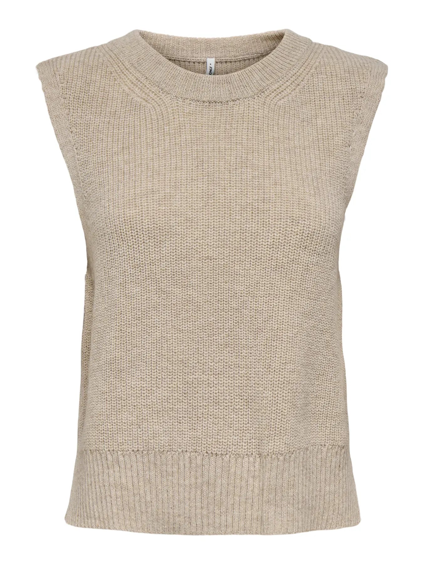 Paris Knit Vest Oat