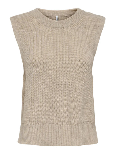 Paris Knit Vest Oat