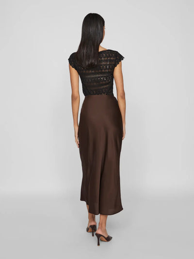 Viellette Maxi Skirt Coffee