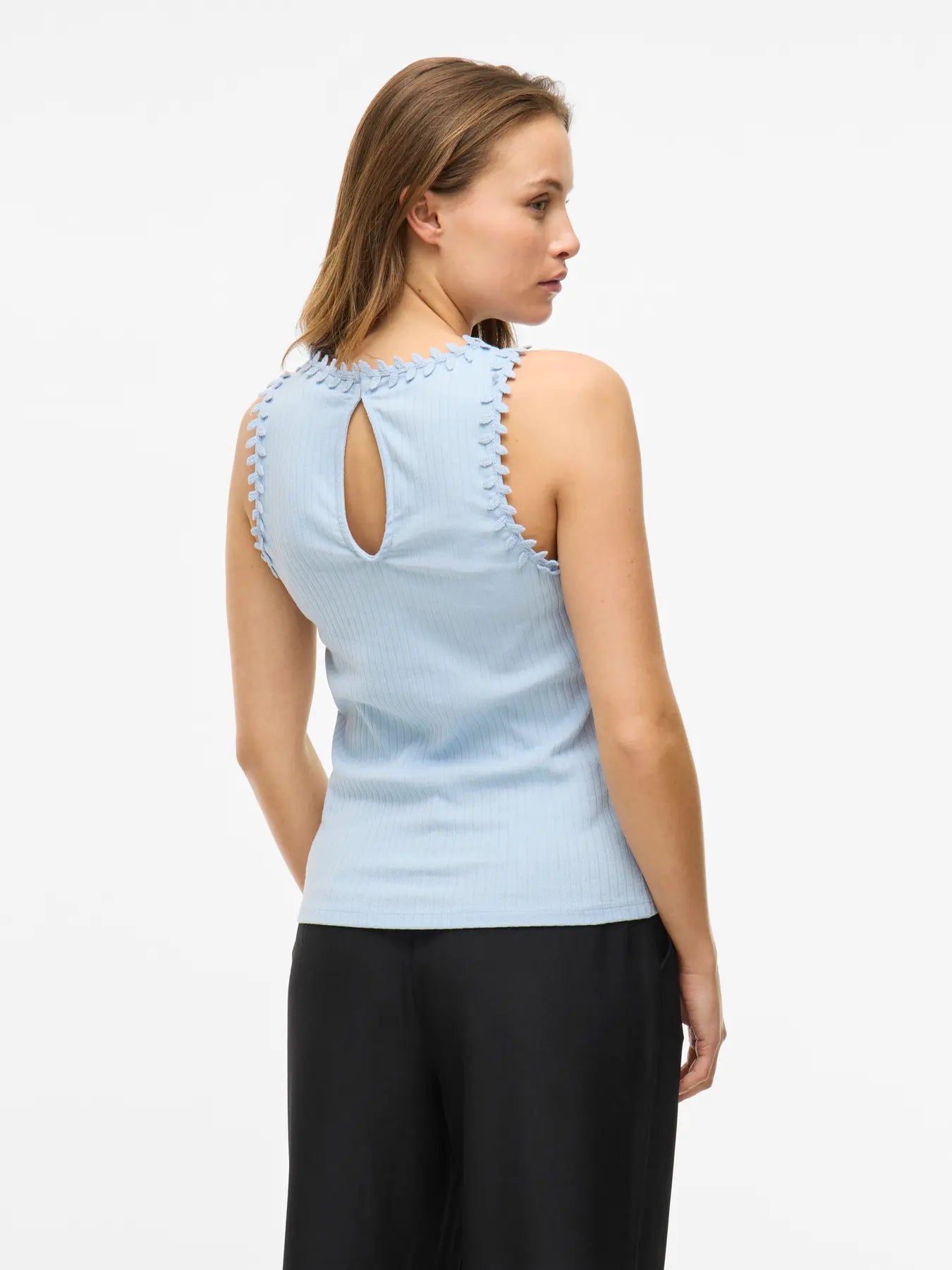 Leaf Cami Blue
