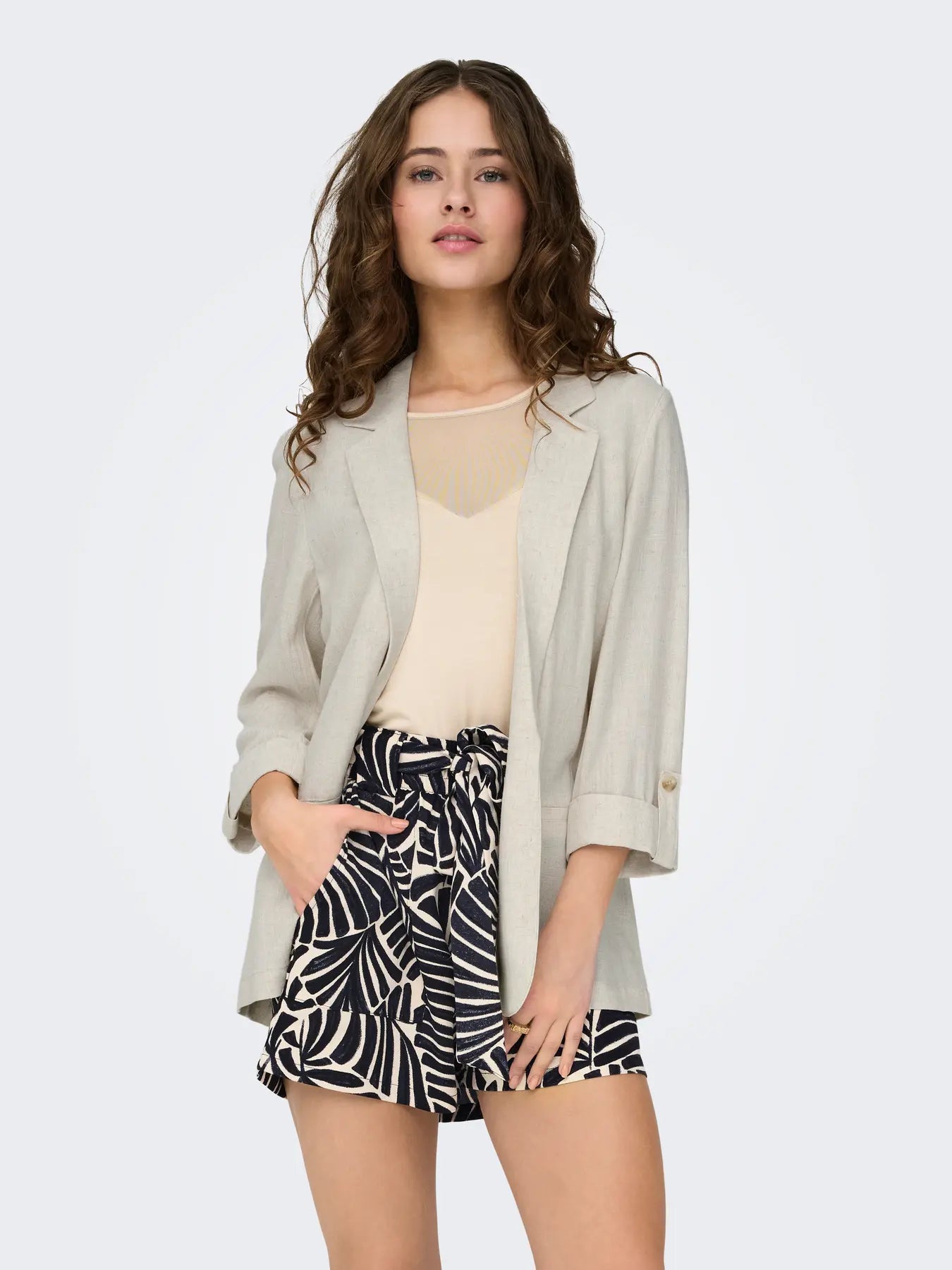 Linen Blazer
