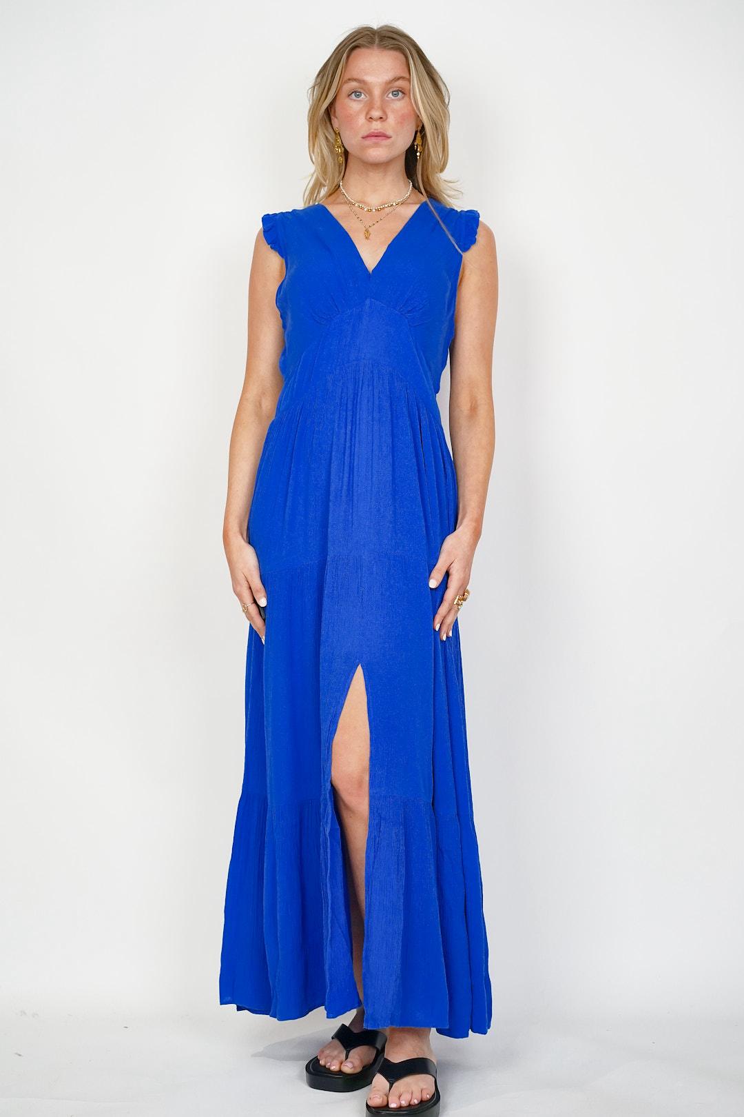 Pablo Maxi Dress Blue
