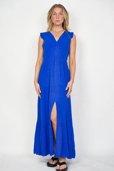 Pablo Maxi Dress Blue