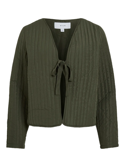 Bow Jacket Khaki