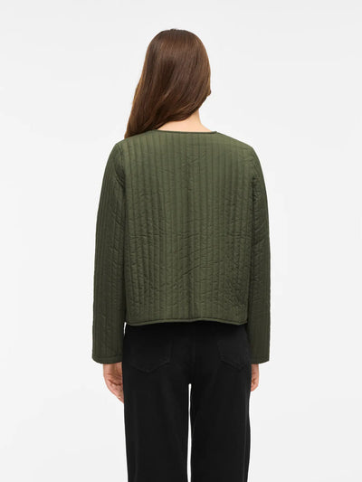 Bow Jacket Khaki