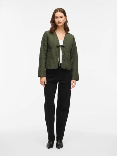 Bow Jacket Khaki