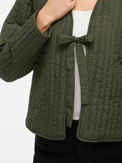 Bow Jacket Khaki