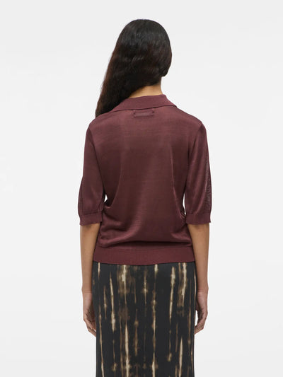 Clara Claret Cardigan