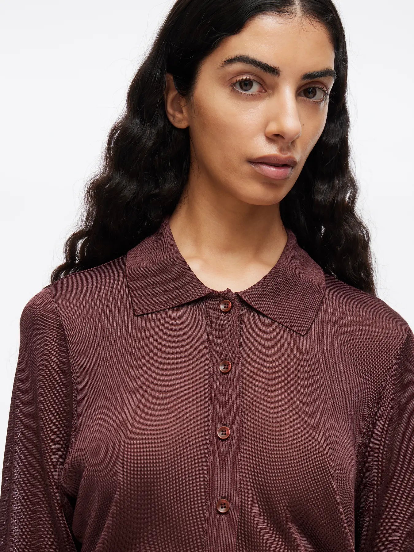 Clara Claret Cardigan
