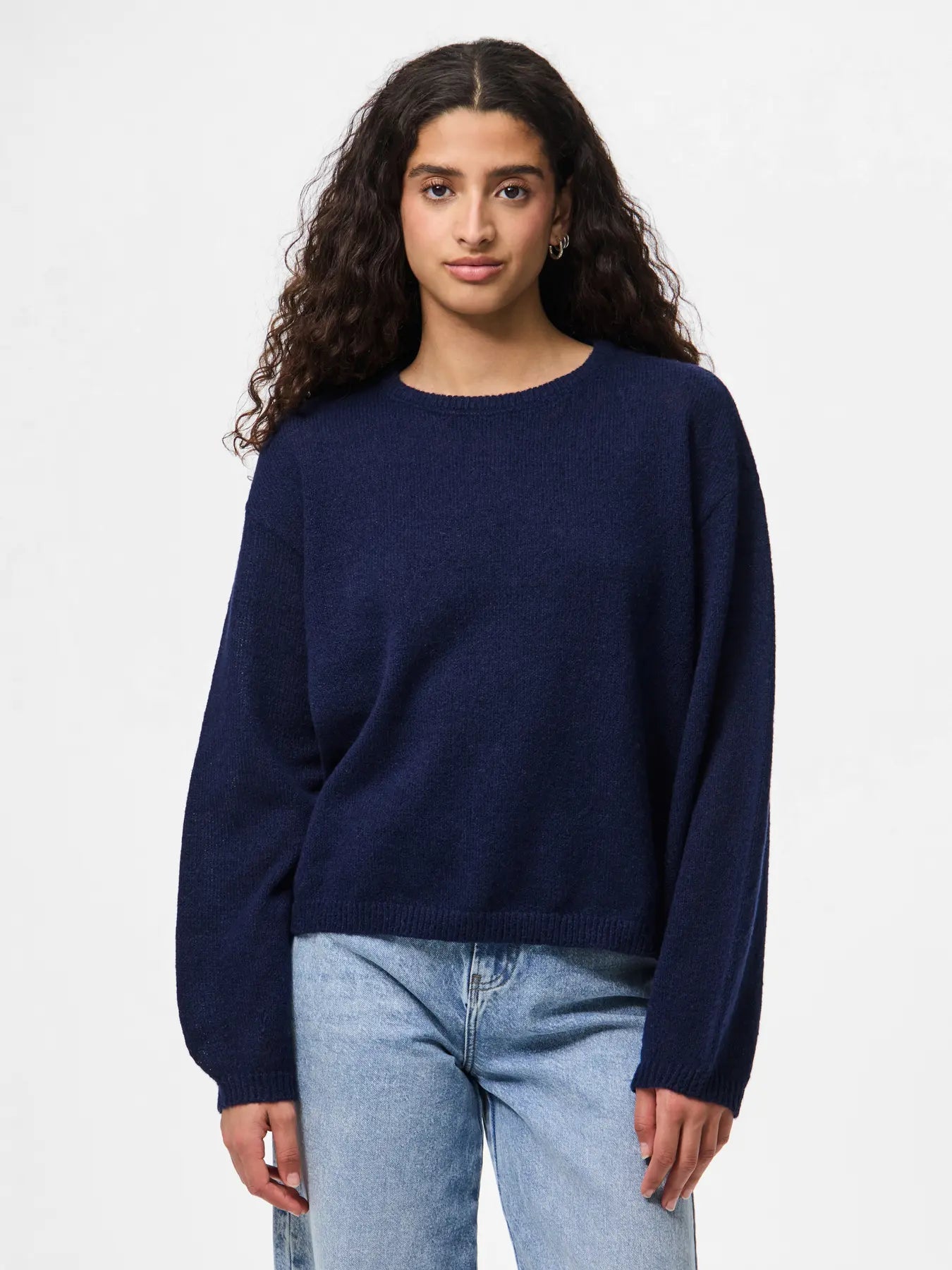 Ida Crew Neck Jumper Navy