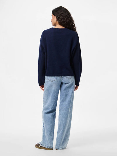 Ida Crew Neck Jumper Navy