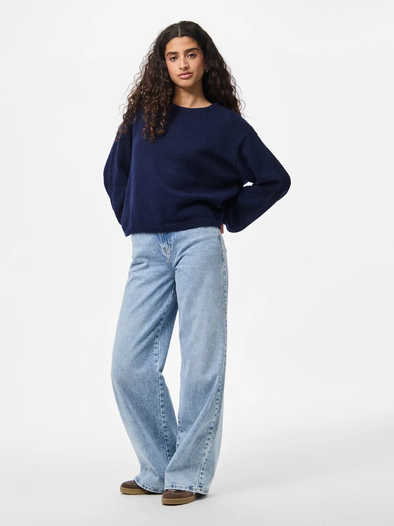 Ida Crew Neck Jumper Navy