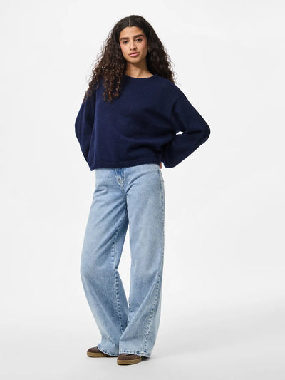 Ida Crew Neck Jumper Navy