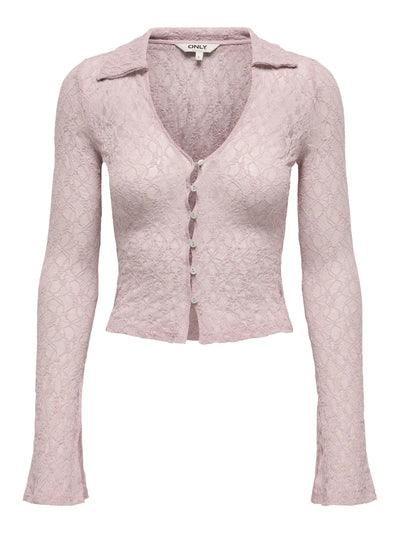 Pulse Lace Top Blush