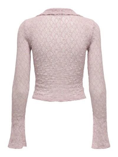 Pulse Lace Top Blush