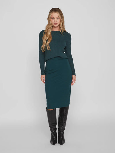 Kate Slimline Jumper Emerald