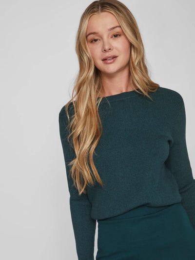 Kate Slimline Jumper Emerald