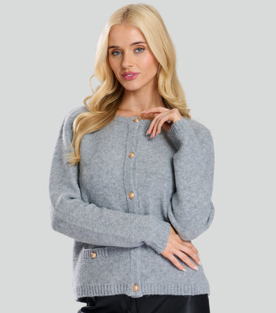 Soft Grey Cardi Jacket