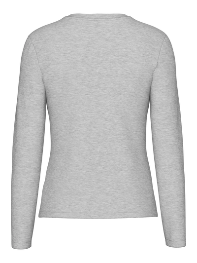 Maria Long Sleeve Tee Grey