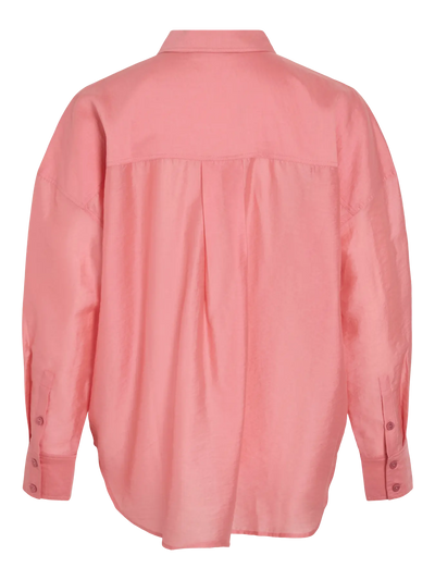 Elevated Coral Blouse