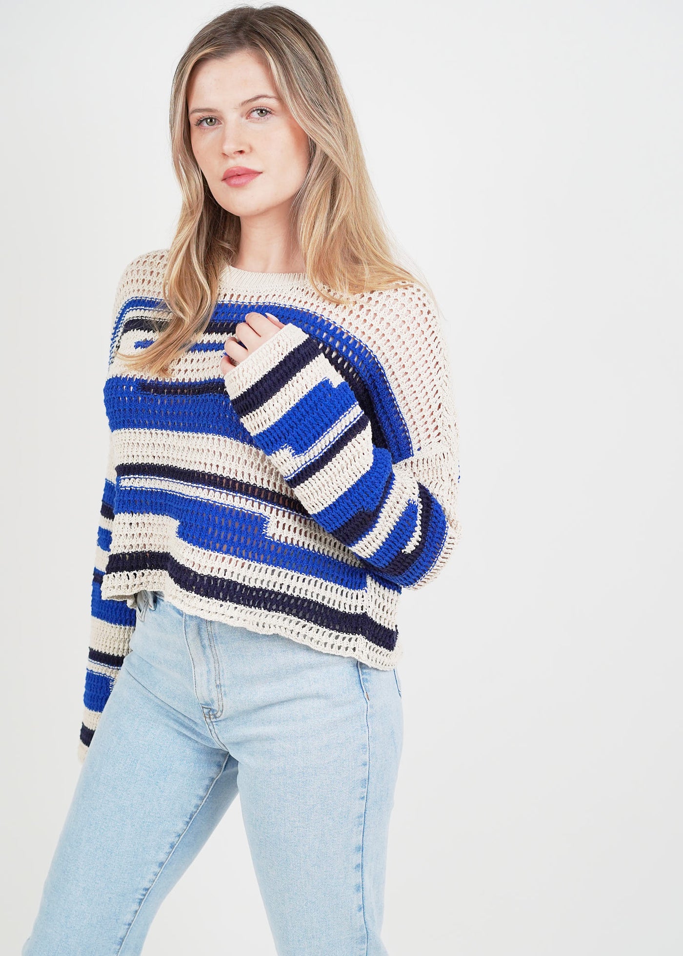 Only Structured Round Neck Knit