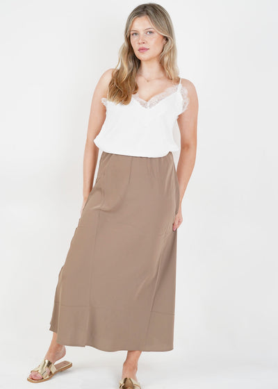 Fran Skirt Taupe