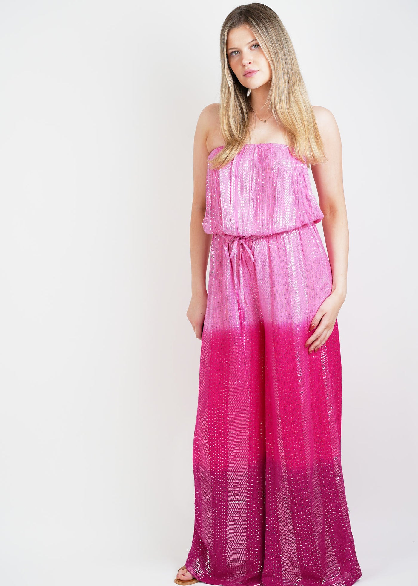 Pink Ombre Jumpsuit