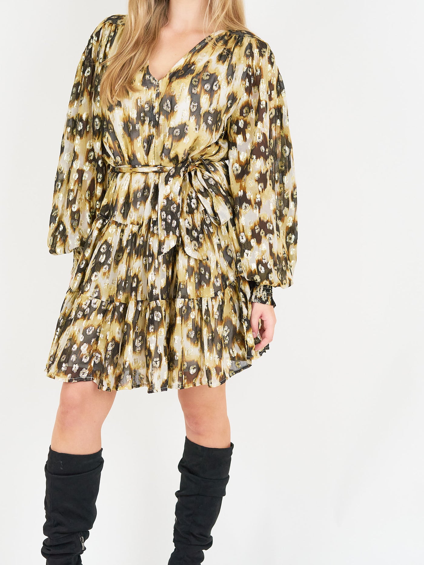 FF Animal Print Dress