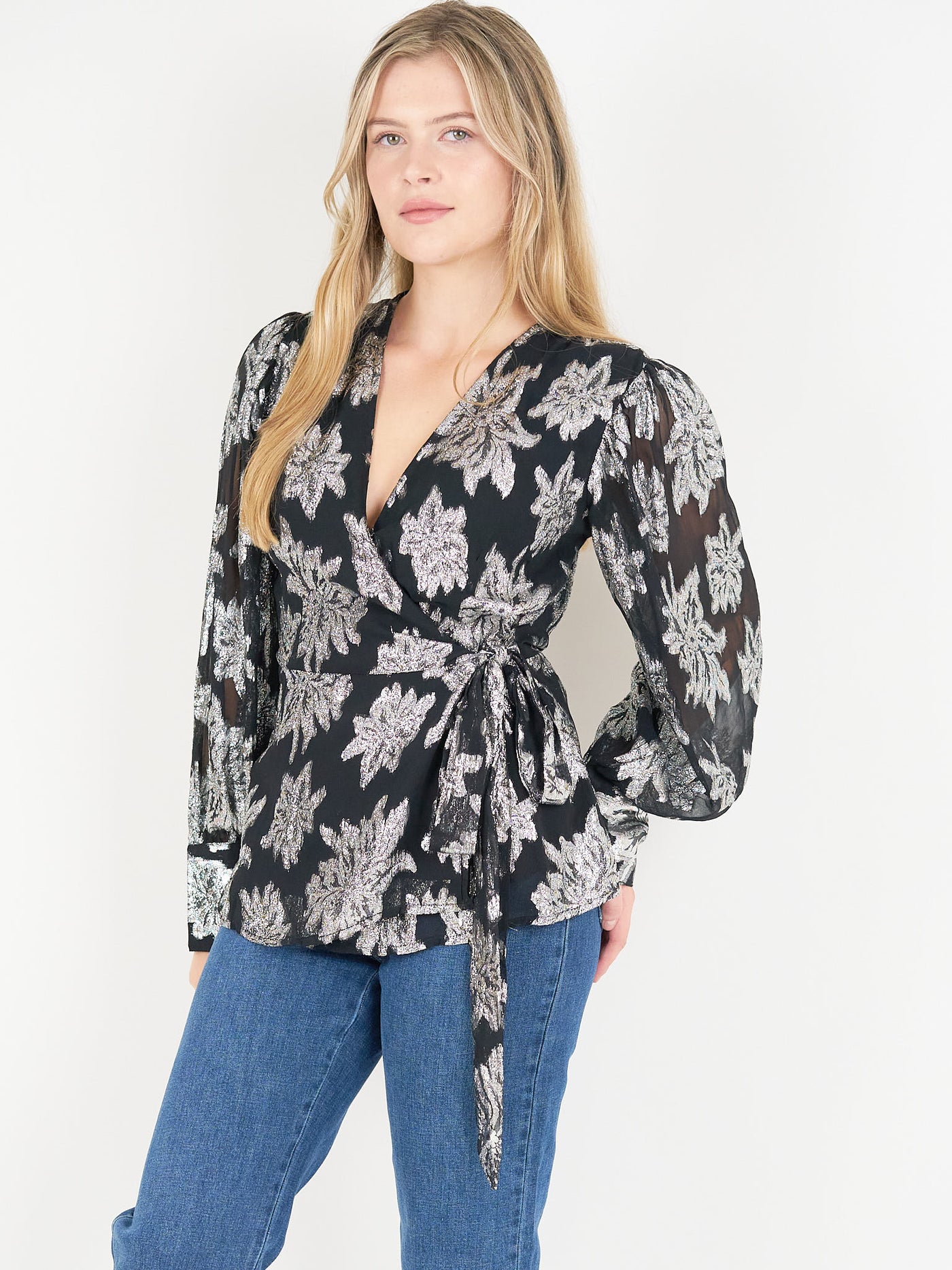 FF Black/Silver Blouse