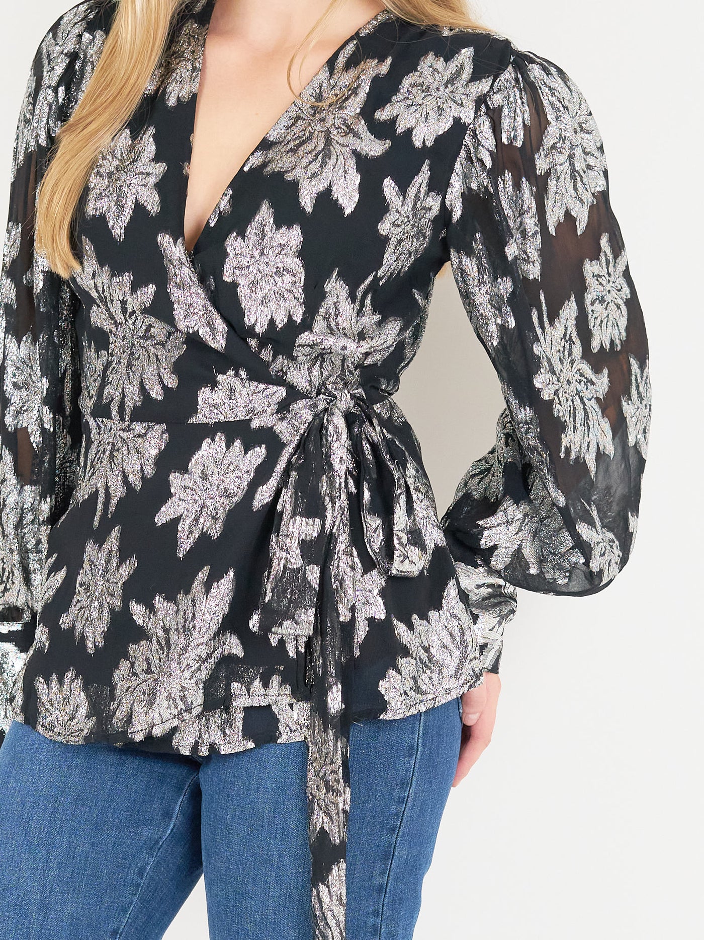 FF Black/Silver Blouse
