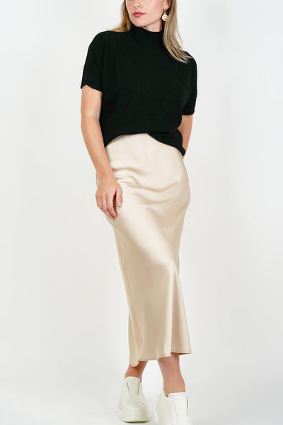 Viellette Maxi Skirt Champagne