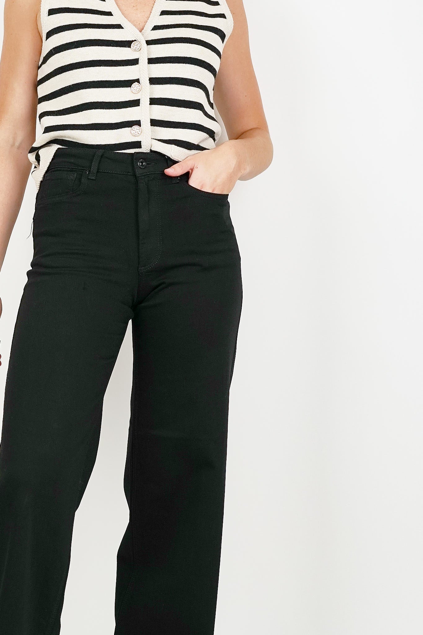 32 Leg Maddison Wide Leg Stretch Jean