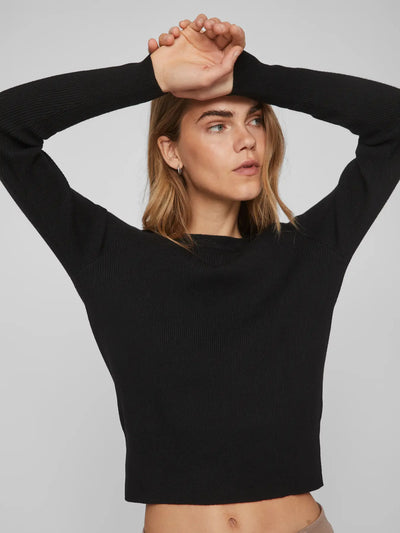Kate Slimline Jumper Black