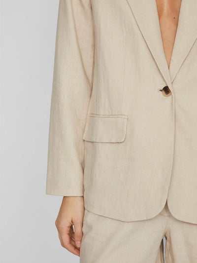Jolanda Linen Blazer